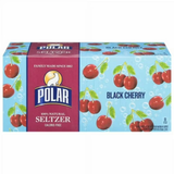 Polar Black Cherry Flavored Seltzer Water Cans - 12 fl oz - 8 pk case 2 Pack 16