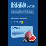Nature's Bakery Blueberry Fig Bars 10 Twin Packs 2 oz Each Non-GMO Vegan Kosher Whole Grains Real Fruit Soft Baked Snack