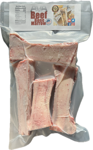 USDA Prime Beef Marrow Bones - Presplit 3-4 count / pieces