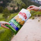 Boulder Canyon Avocado Oil Kettle Style Potato Chips Malt Vinegar & Sea Salt 10 oz Pack of 2