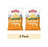 2 Pack Boulder Canyon Poppers White Cheddar Cayenne -- 2 pack