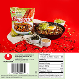 Nongshim Ramen Noodles, Gourmet Instant Ramen, Premium Microwavable Noodle, Chapagetti, 4.5 Ounce (Pack of 8)