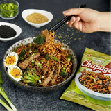Nongshim Ramen Noodles, Gourmet Instant Ramen, Premium Microwavable Noodle, Chapagetti, 4.5 Ounce (Pack of 8)