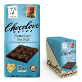 Chocolove Hawaiian Sea Salt In Strong Dark Chocolate Bar 3 Oz Pack Of 12