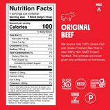 Chomps Original Beef Stick 1.15oz Pack of 5