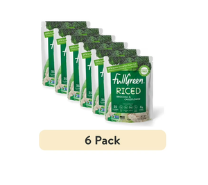 6 Pack Fullgreen - Riced Veg Broccoli Cauliflower (Pack of 6) 6.7 oz each