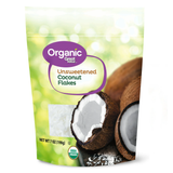 Great Value Organic Unsweetened Coconut Flakes, 7 oz (198g)