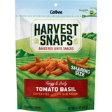 24 Pack ( 8 each flavor) Gluten Free Harvest Snaps Tomato Basil Baked Red Lentil Snacks, Crisps White Cheddar, Crisps Lightly Salted - 8.5oz