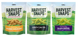 Variety Pack Harvest Snaps Veggie Chips, 3 Flavor Combo (Black Pepper, Lightly Salted, Mango Chile Lime) Crunchy Snack, Gluten-free, Plant-based Protein, 3 Pack - Healthy, Delicious Treat (3.3 oz each)