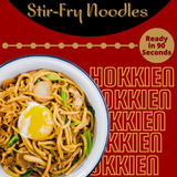 2 Packs each Variety Ka-Me Thai Ribbon, Hokkien, and Udon Stir Fry Noodles - 14.2 Oz (Variety Pack of 6)