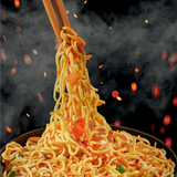 (2 pack) Hot Ones x A-Sha Garlic Chili Ramen Noodle Soup