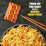 (2 pack) Hot Ones x A-Sha Garlic Chili Ramen Noodle Soup