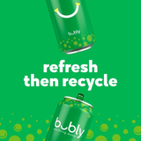 Bubly Lime Sparkling Water, 12 fl oz, 8 Pack Cans 2 Pack (16 cans)