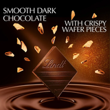 🍫 LINDT EXCELLENCE - 100G - CRISPY WAFER - DARK CHOCOLATE SUPREME PREMIUM NOIR 2 Pack