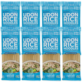 Lotus Foods Organic Brown Udon Rice Noodles - Gluten Free Udon Noodles, Organic Brown Rice Noodles, Vegan Asian Style Noodles, Whole Grain, Non GMO - 8 Oz (Pack of 8)