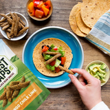 Harvest Snaps Veggie Chips | Caesar | 3.3 oz Bag Crunchy Snack, Gluten-free, Plant-based Protein, 6 Pack - Healthy, Delicious Treat
