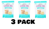 3 Pack Miltons Gluten Free Baked Crackers - Crispy Sea Salt - Pack of 3 - 4.5 oz.