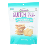 3 Pack Miltons Gluten Free Baked Crackers - Crispy Sea Salt - Pack of 3 - 4.5 oz.