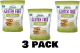 3 Pack Milton's Craft Bakers Crispy, Gluten Free, Olive Oil & Sea Salt, Baked Crackers, 4.5oz