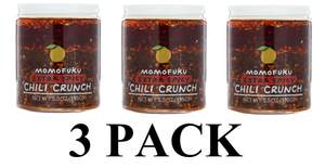 Momofuku, Chili Crunch, Extra Spicy, 5.5 oz Pack of 3