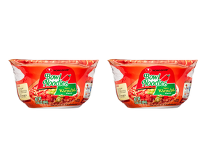 Nongshim Bowl Noodle Spicy Kimchi Ramyun Ramen Noodle Soup Bowl, 3.03oz 2 pack
