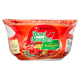 Nongshim Bowl Noodle Spicy Kimchi Ramyun Ramen Noodle Soup Bowl, 3.03oz 12 pack