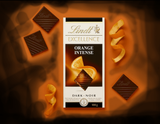 (2 Pack) Lindt Excellence Orange Dark Chocolate Candy Bar, 3.5 oz. Bar