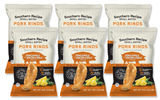 6 Pack Southern Recipe Small Batch Pork Rinds | Pineapple and Chile Ancho Chicharrones | Keto Friendly, Gluten Free, Low Carb Food | 7g Collagen Per Serving | High Protein | 4 Oz Bag (Pack of 6)