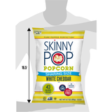 Pack of 2 SkinnyPop Gluten-Free White Cheddar Popcorn, 6.7 oz Sharing-Size Bag 2 PACK