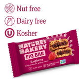 Nature's Bakery Raspberry Fig Bars 10 Twin Packs 2 oz Each Non-GMO Vegan Kosher Whole Grains Real Fruit Soft Baked Snack