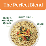 Seeds of Change Organic Quinoa & Brown Rice with Garlic 8.5 Ounces (Pack of 2)