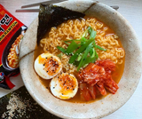 Nongshim Ramen Noodles, Gourmet Instant Ramen,  Microwavable Noodle Soup, Shin Black, 4.58 Ounce (5 Pack)