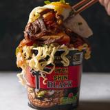 Nongshim Shin Ramyun Black Noodle Soup Pack Of 6 Savory Pork Bone Broth