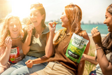 Harvest Snaps Veggie Chips | Caesar | 3.3 oz Bag Crunchy Snack, Gluten-free, Plant-based Protein, 6 Pack - Healthy, Delicious Treat