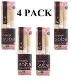 Hakubaku Organic Soba Noodles 9.5 oz. 4 ea Pack of 4