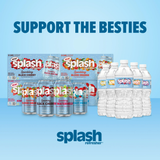 Splash Blood Orange Sparkling Water 12 fl oz 8-Pack Cans Zero Calorie Drink✅ ✅ ✅