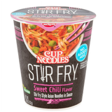 Nissin Cup Noodles Stir Fry Sweet Chili Flavor Noodles, 2.89 oz (6 Pack)