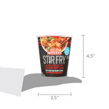 (6 pack) Nissin Foods Cup Noodles Stir Fry Ramen Noodles, Teriyaki Beef Flavor, 3.0 oz Cup, Shelf-Stable