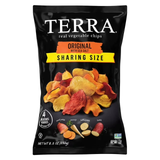 TERRA Sea Salt Original Vegetable Snack Chips, Sharing Size, 8.2 oz 2 PACK