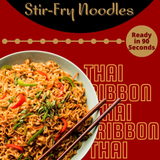 2 Packs each Variety Ka-Me Thai Ribbon, Hokkien, and Udon Stir Fry Noodles - 14.2 Oz (Variety Pack of 6)