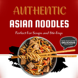2 Packs each Variety Ka-Me Thai Ribbon, Hokkien, and Udon Stir Fry Noodles - 14.2 Oz (Variety Pack of 6)
