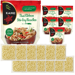 Ka-Me Thai Ribbon Stir Fry Noodles - 14.2 Oz (Pack of 6)